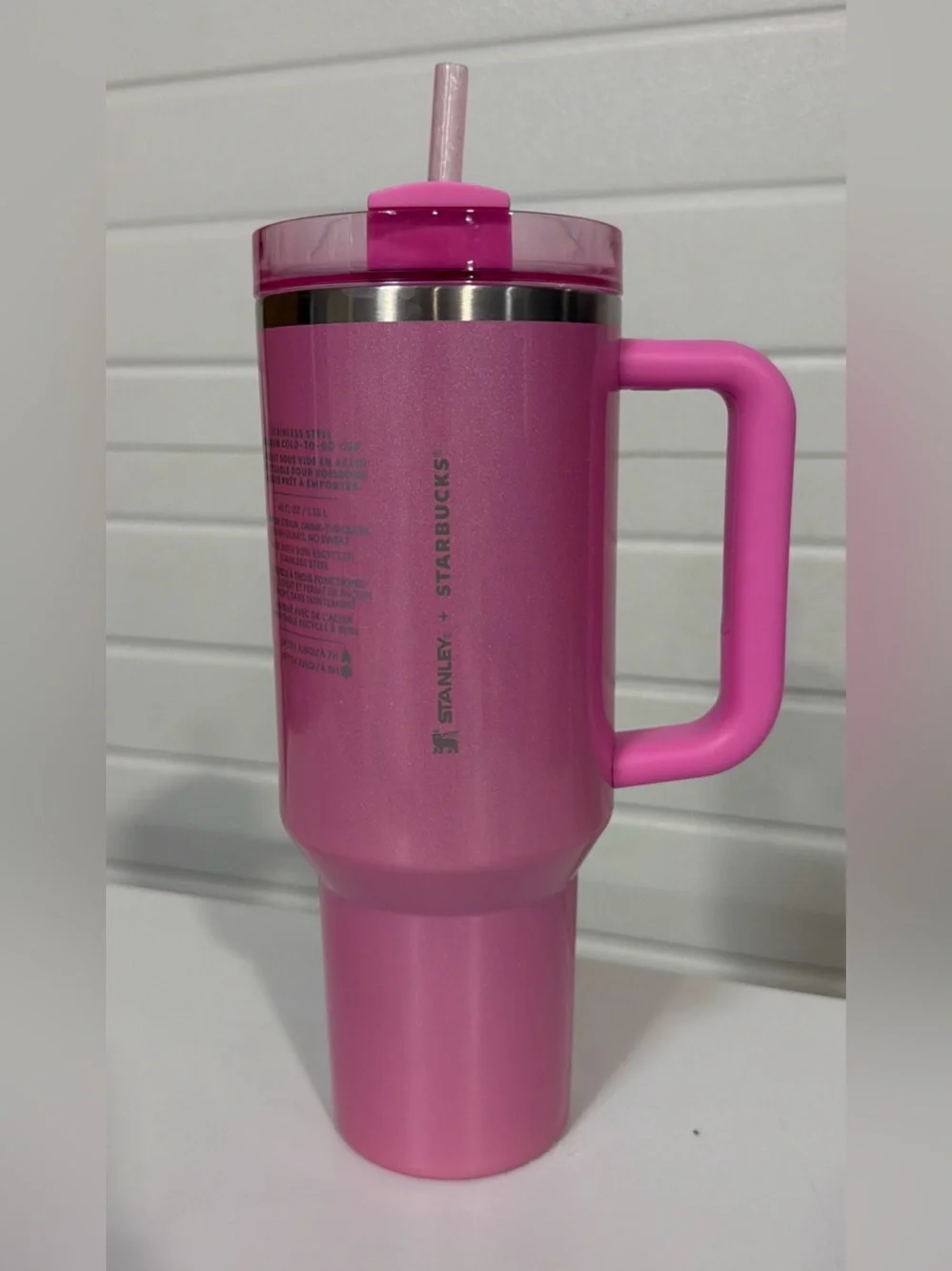 Stanley x Starbucks Winter Pink 40oz Tumbler 2024 LIMITED EDITION